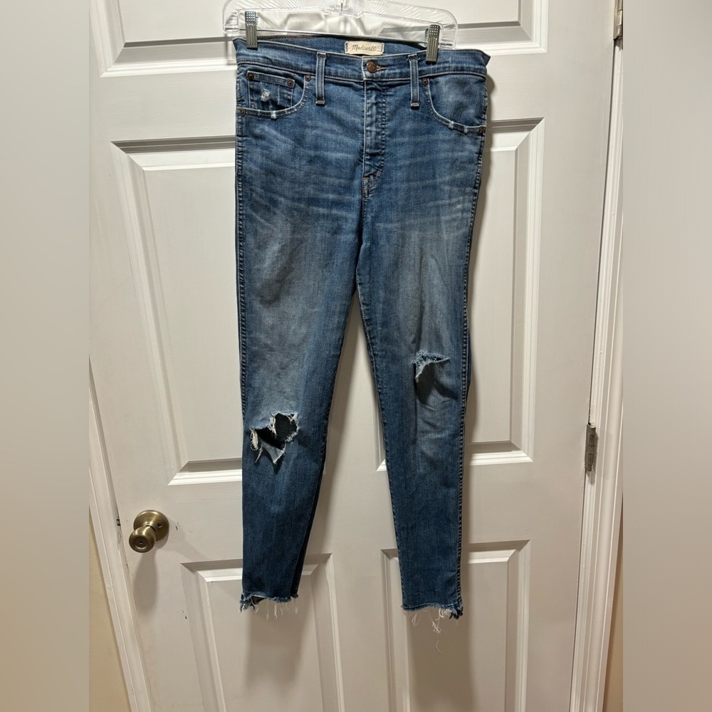Madewell High Rise Skinny Jeans - Picture 1 of 7